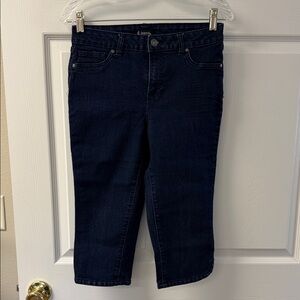 d. jeans Women's Dark Indigo Cropped Jeans